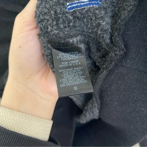 Aviator Nation Smiley Bolt Cropped Hoodie - Picture 7 of 11